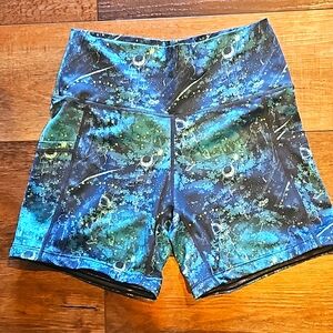 CVG 5 inch size Sm outer space biker shorts excellent condition